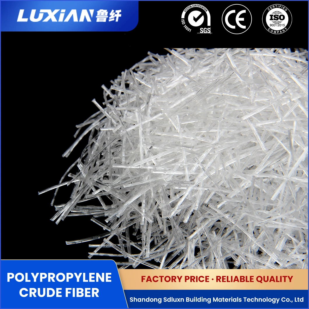 Sdluxn Anti-Seismic Fibers for Building Structures Free Sample Polypropylene Monofilament Crude Fiber China Polypropylene Polyester Crude Fiber Suppliers